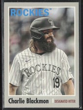 2024 Topps Archives Charlie Blackmon Colorado Rockies #140