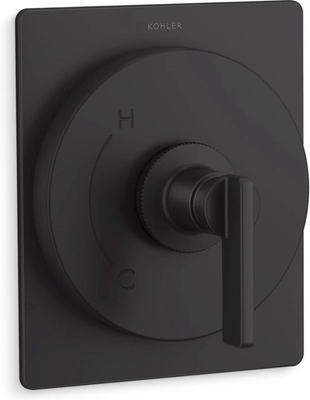 #ad Kohler KTS35920 4 BL Castia Studio McGee Pressure Balanced Valve Trim BLACK $189.99