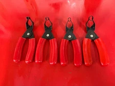 Blue Point set of4 Fuel Line Hose Disconnect Pliers FIH9055,  FIH9056