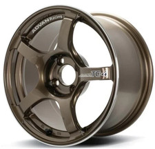 Advan Tc4 Wheel 17x9.0 45 5x114.3 Umber Bronze Metallic Ring