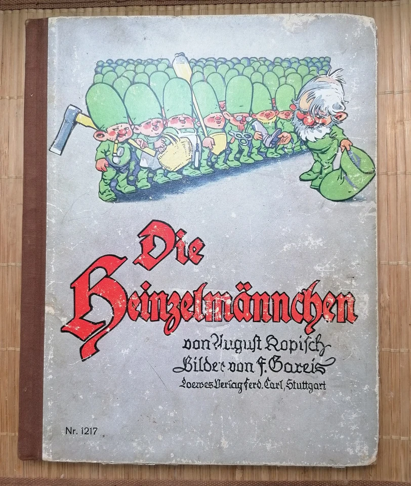 Altes Buch Die Heinzelmännchen A. Kopisch F. Gareis Loewes Verlag Stuttgart 1930 - Bild 1 von 4