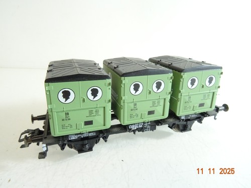 Roco H0 46522 Behältertragwagen Schwarzkopf der DB RR4500 o. | Condition: Gebraucht