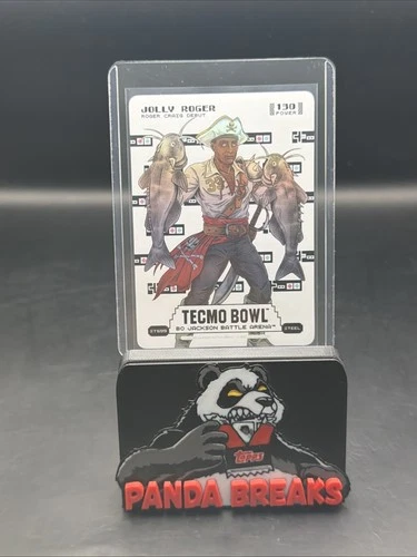2026 Bo Jackson Battle Arena Tecmo Jolly Roger Sore Thumb Steel Power 130