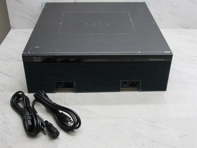 Cisco ISR 3945 C3900-SPE250/K9 IOS 15.4 Gigabit Router & 3 Permanent Licenses 