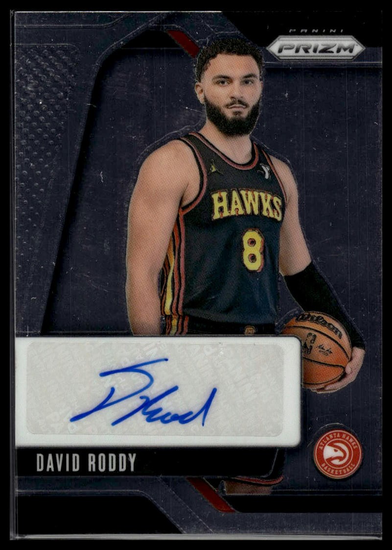 2024-25 Panini Prizm #SIG-DRH David Roddy Signatures Prizms Choice Auto AU
