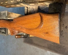 98 Mauser Monte Carlo Style Semi-inletted Rifle Stock Black Walnut 1/2