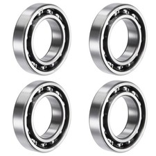 Image of 6008 Deep Groove Ball Bearings 40x68x15mm C3 Open Type Chrome Steel 4pcs