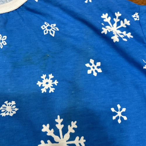 Vtg Mickey Unlimited Radcliffe Lingerie Sleep Shirt 80’s OS Blue All Over Print - Picture 11 of 18