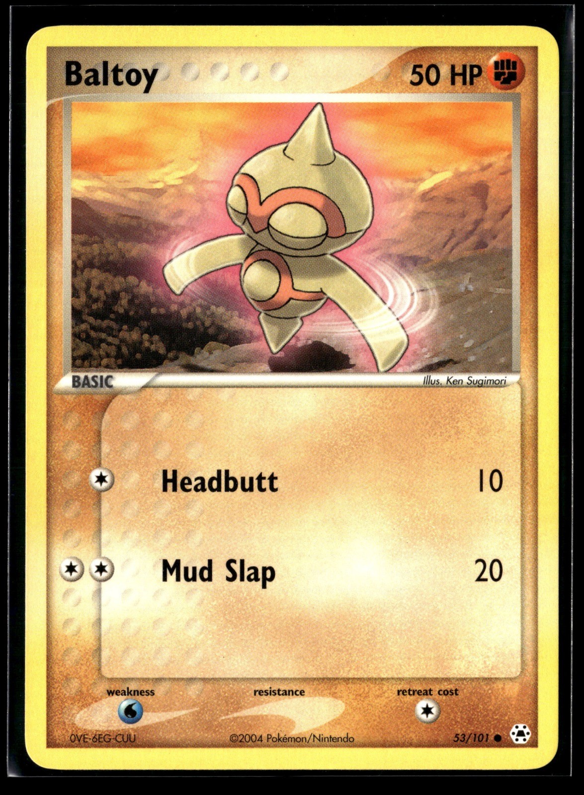 Baltoy - 53/101 Hidden Legends NM