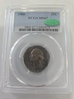 1956 PCGS MS 67 CAC 25C