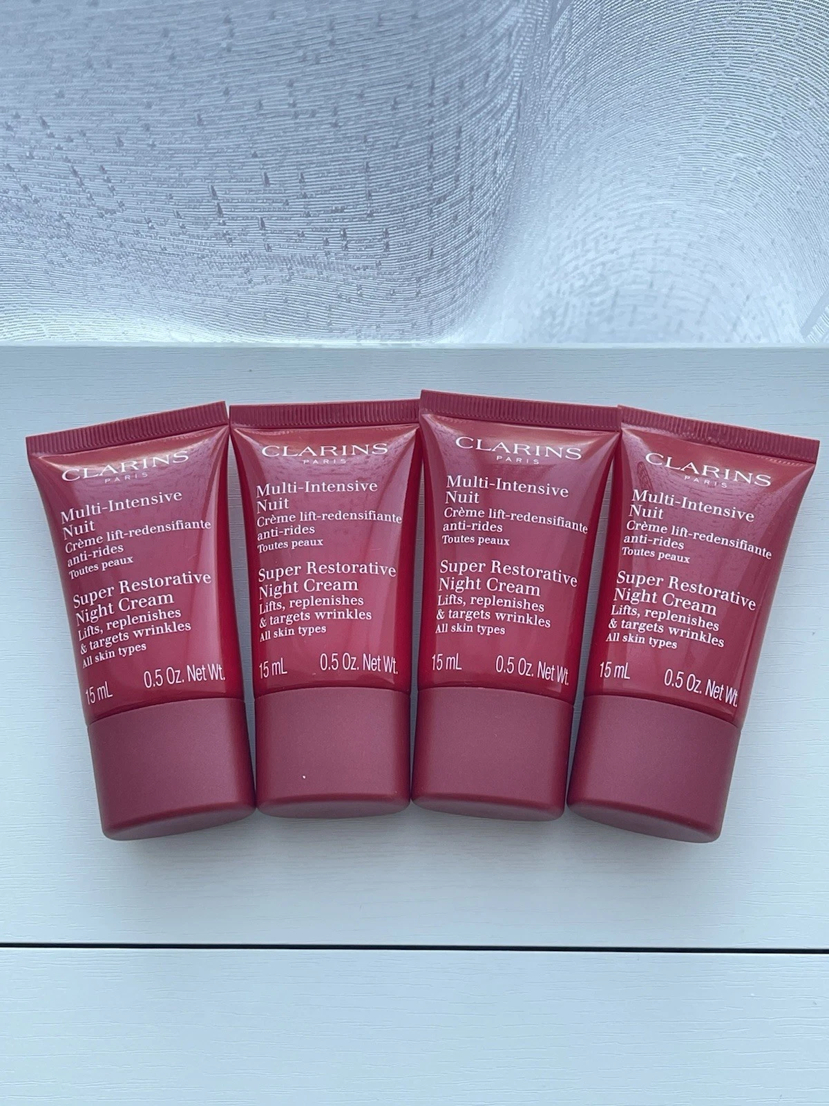 Clarins Multi-Intensive Super Restorative Night Cream 4x15ml （60ml）New Sealed