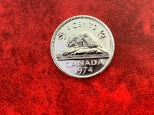 Canada 5 Cent 1974 Specimen Coin-Uncirculated