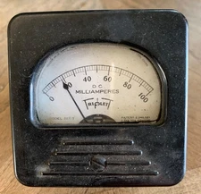 VTG TRIPLETT MODEL 227-T DC 0-1 MA METER