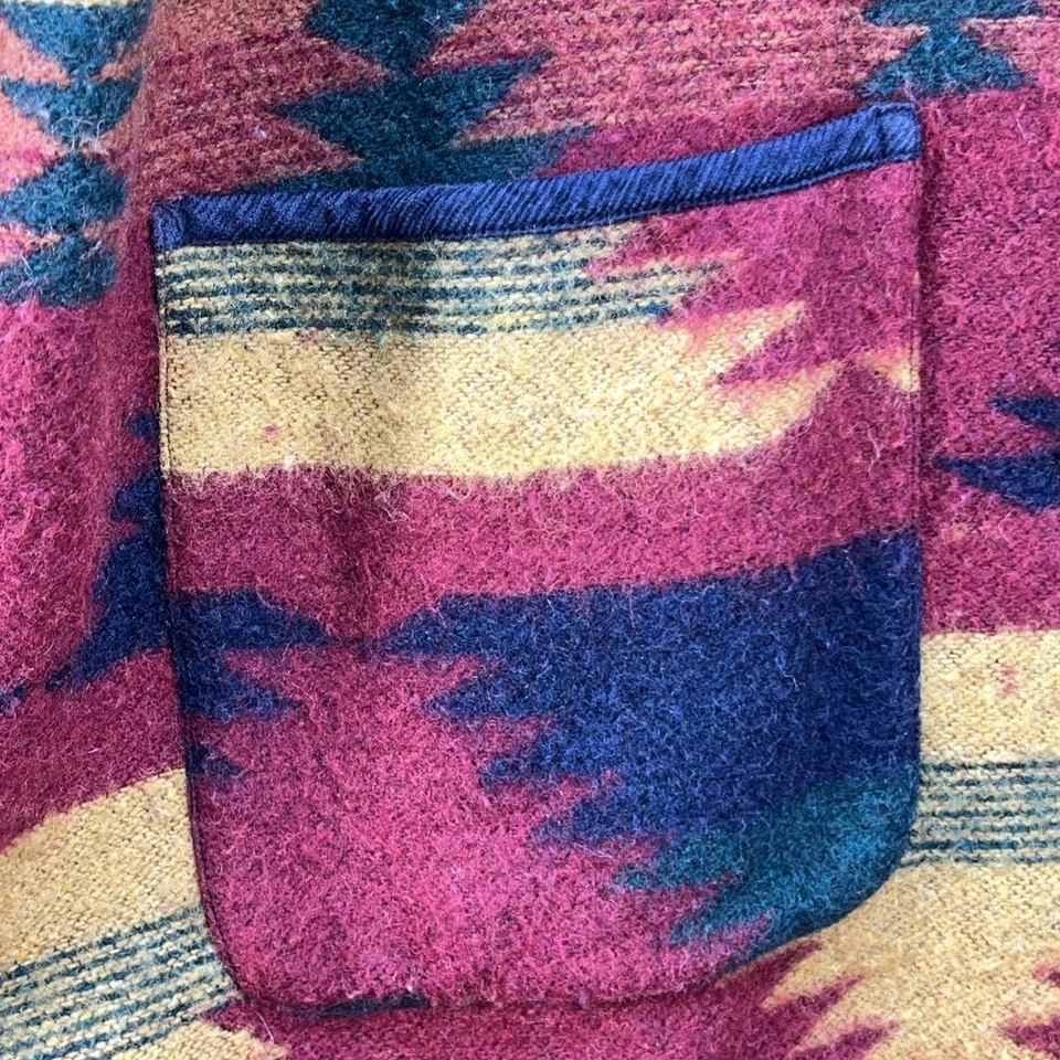 Blazer Chaqueta M Para Mujer New Direction Mezcla Lana Azteca Suroeste Azteca Foto 4 de 4