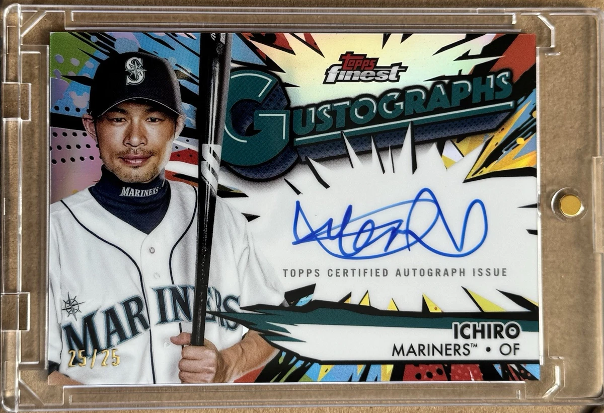 Ichiro Suzuki Seattle Mariners Baseball Autographed Sports Trading