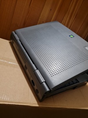 Vintage Zenith Data Systems Z-NoteFlex Laptop Intel cpu for parts