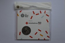 Royal Mint British Red Cross 150 years  2020 BU &pound;5 Five Pound Coin Pack