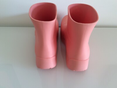 BOTTEGA VENETA- Pink Puddle Boots - Size 40/UK-7 - New+box+dust