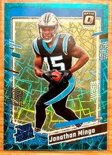 2023 Donruss Optic - Jonathan Mingo - Rated Rookie - Teal Velocity Prizm SSP