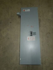 Westinghouse SCC NEMA 1 Enclosure & CC Breaker Frame 225A 3p 240V Max Used