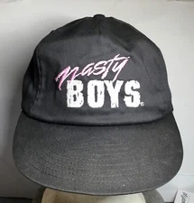 1989 UNIVERSAL STUDIOS HOLLYWOOD NASTY BOYS TV SHOW HAT CAP