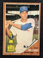 1962 Topps Baseball #288 Billy Williams Chicago Cubs