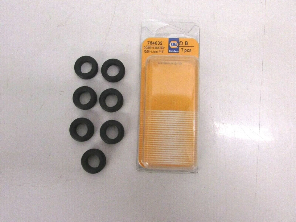 (7) NAPA GOMA VÁLVULA CUBIERTA CABLEADO OJALES 784632 Foto 2 de 3