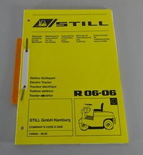 Wartungshandbuch Elektro Schlepper R 06-06 Stand 08/1992