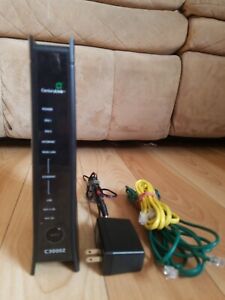 CenturyLink C3000Z Zyxel Wirless Modem Router 2.4/5GHz WiFi and charger