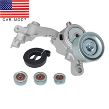 For Toyota Tacoma 4Runner Tundra V6 4.0L Drive Belt Tensioner & Idler Pulley Kit