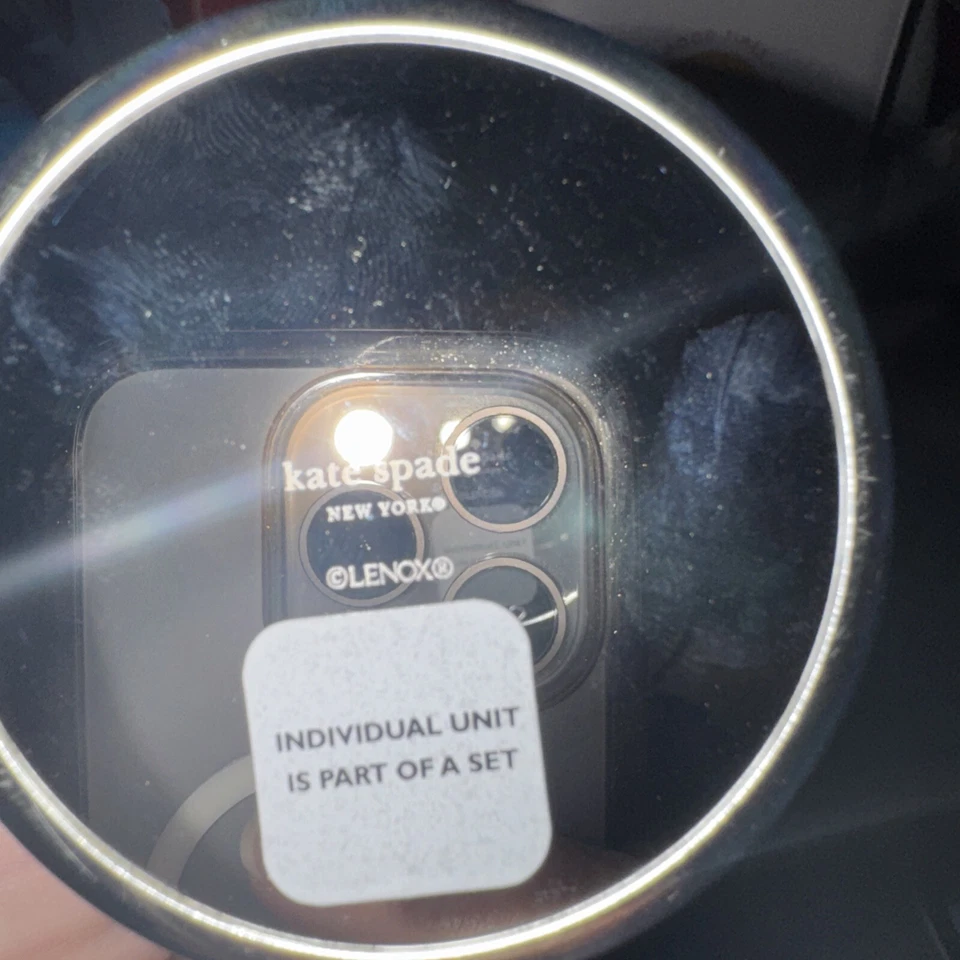 Kate Spade new york Rosy Glow Toasting Flute Pair Lenox - Image 4 of 4