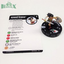 Heroclix DC Rebirth set Wonder Woman 015 Common figure w/card 