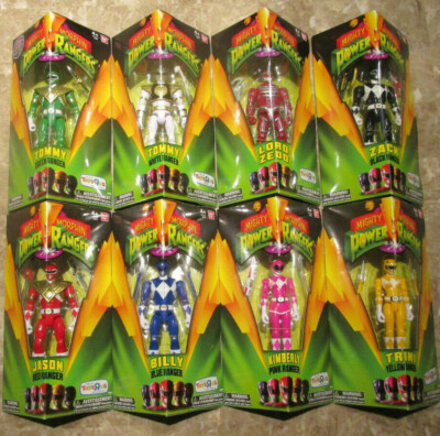 Mighty Morphin Power Rangers Legacy Figures SDCC 2014 Exclusives