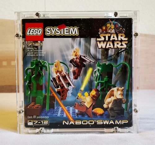 !!️Lego Star Wars 7121 Naboo Swamp **New/MISB/Sealed** in Acrylic Case !!️
