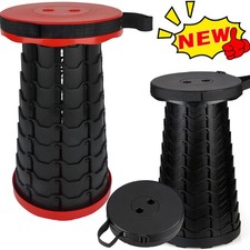 Portable Chair Folding Stool Retractable Telescopic Camping Stools Lightweight