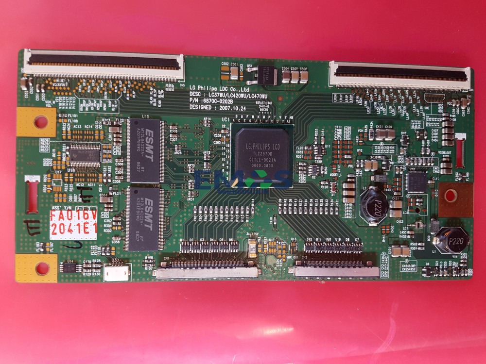 6871L-2041E TCON BOARD FOR TOSHIBA GENUINE 42RV555DB (6870C-0202B)