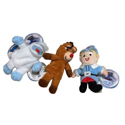 Starbucks Rudolph Red Nosed Reindeer Finger Puppet Set Bumble Hermey 2nd Edition