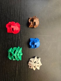 Lego Bionicle Toa Nuva Set of 6 8566 8567 8568 8570 8571 8572 manuals extra mask