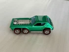 Hot Wheels Redline Open Fire Green Restored Car 1972 Beautiful