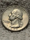 1959 d washington quarter silver