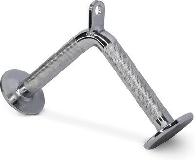 Chrome V Bar Cable Attachment for Tricep Bicep Curls Multi Workout Gym Use