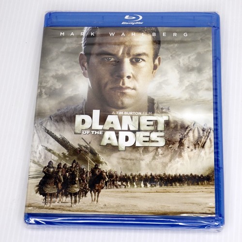 Planet of the Apes 2001 (Blu-Ray) Mark Wahlberg Tim Burton Tim Roth NEW SEALED