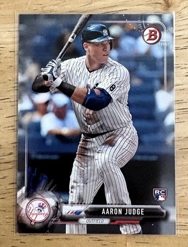 2017 BOWMAN #32 AARON JUDGE RC ROOKIE