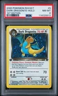 2000 POKEMON ROCKET 1ST EDITION #5 DARK DRAGONITE-HOLO PSA 8