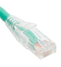 ICC CAT6 Clear Boot Patch Cord - 14 ft Category 6 Network Cable for Network