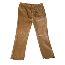 Connor Men's Skinny Chino Pants Size 36 Tan Brown Smart Casual Canvas Jeans 