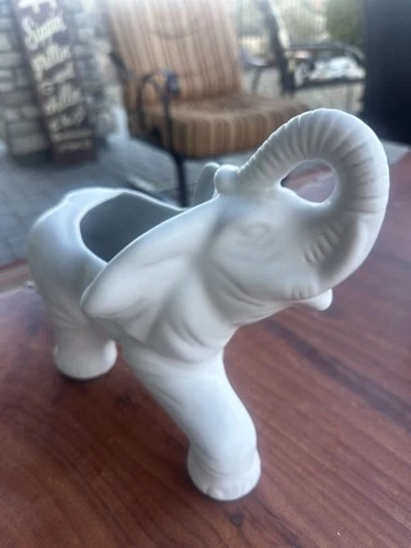 Vintage Van Briggle Elephant Planter