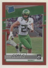 2020 Panini Chronicles Draft Picks Red Prizm Jake Breeland #14 RC