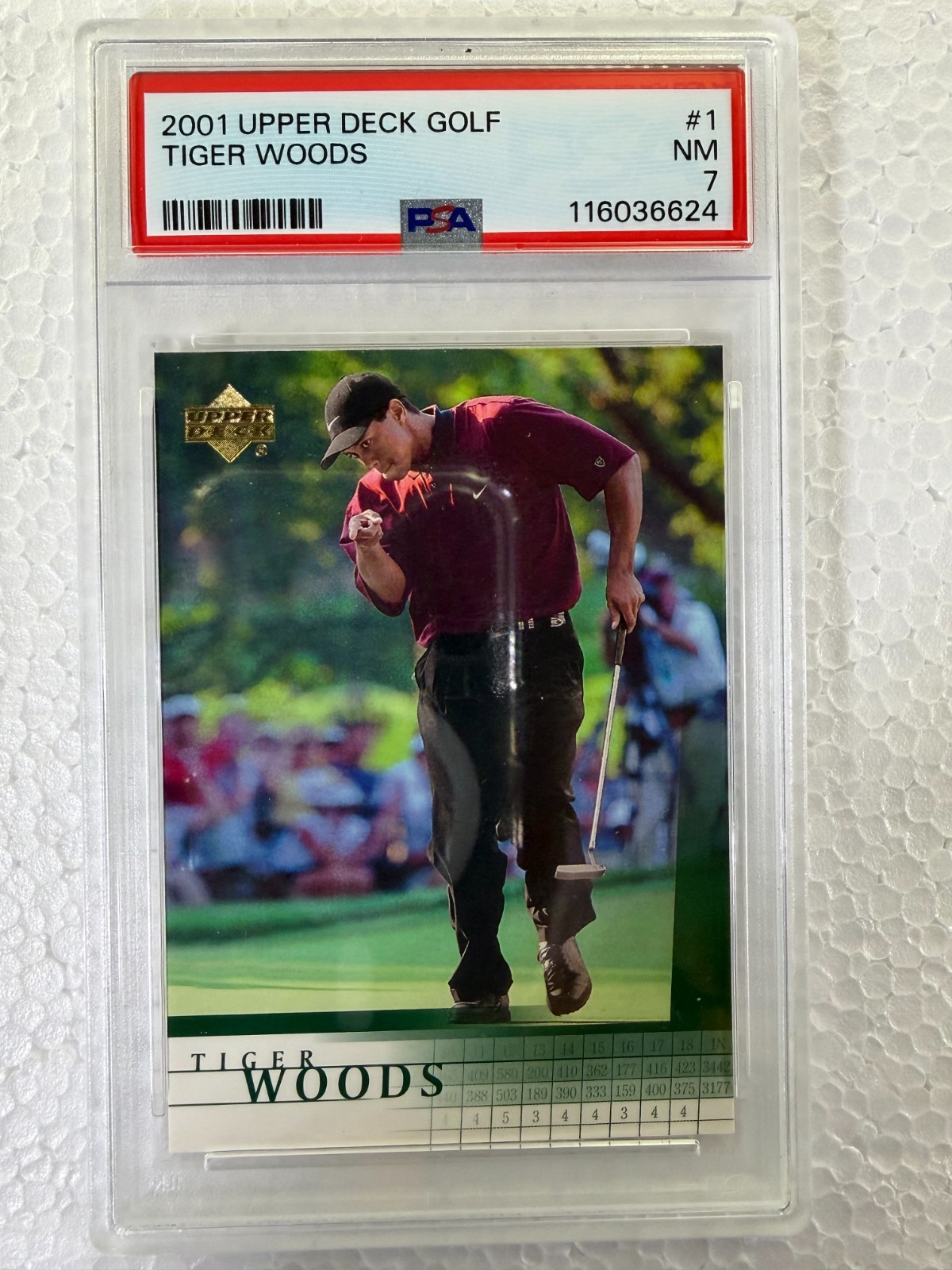 2001 Upper Deck - Tiger Woods #1 (RC)