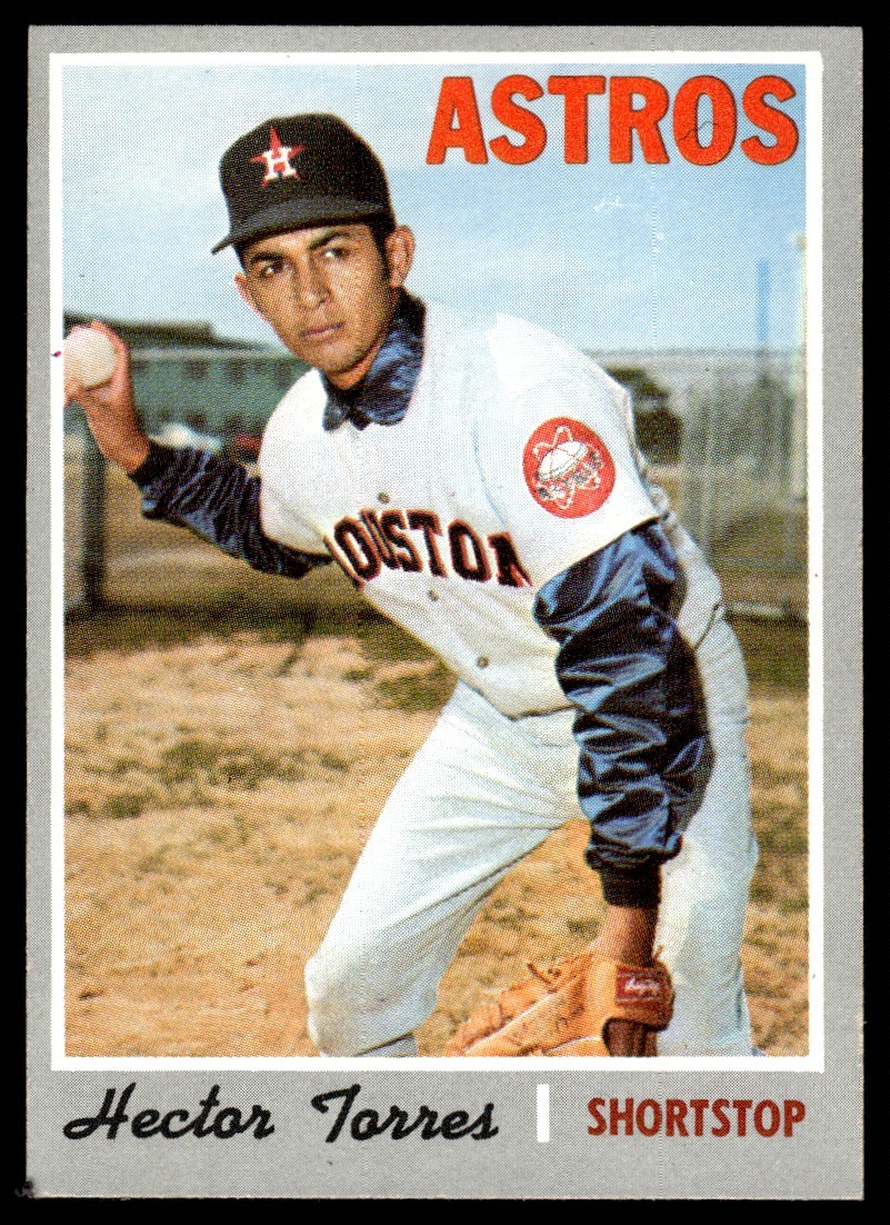 1970 Topps Baseball Card Hector Torres Houston Astros #272 EX-MT+